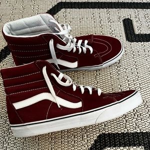 Maroon Vans size 11